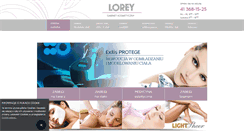 Desktop Screenshot of lorey.pl